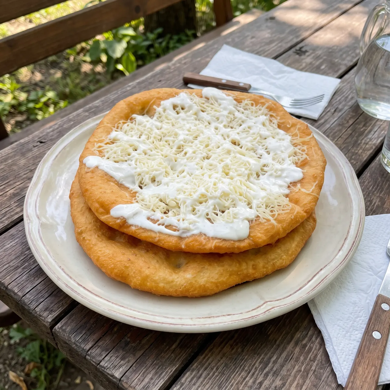 Langos pufosi